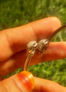 Silver Adjustable Bangle🤍