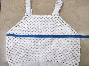 Crochet Knit Crop Top