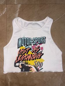 Motorsport Crop Top