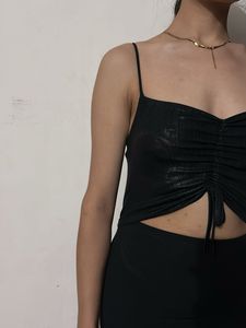 Black Mini Dress Or Top