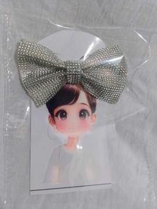 Sparkly Bow Hair Clip