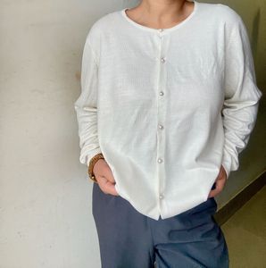 Marks &amp; Spencer White Sweater