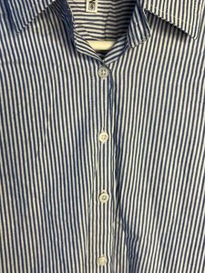 Striped Button-Down Shirt