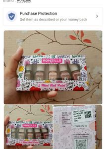 RonZille 10 Mini Nail Paint