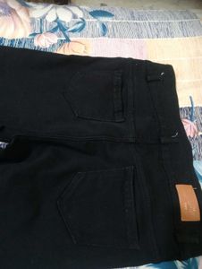 Jet Black Jeans Length 37 Inch