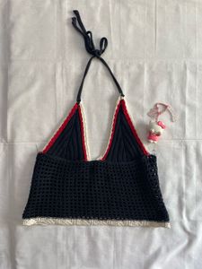 Halter Knitted Top