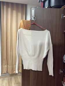 Cute Knit Wrap Sweater