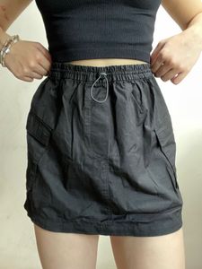 cargo mini skirt