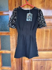 Black Sequence Dress