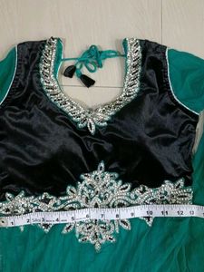 Elegant Green Anarkali Kurta Set