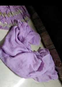 Purple Dress Material