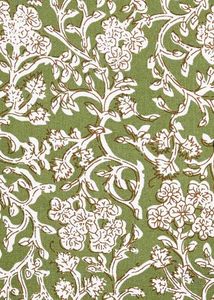 Green Floral Print Kurti
