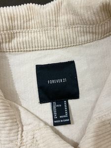 Cropped Corduroy Jacket