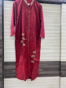 Elegant Maroon Kurta