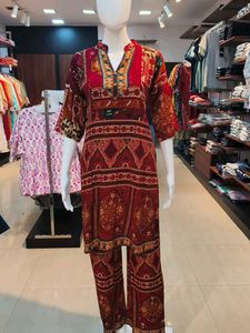 Ethnic Printed Kurta Set