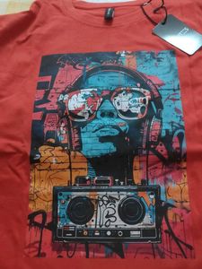 Graphic Print Oversized T-shirt
