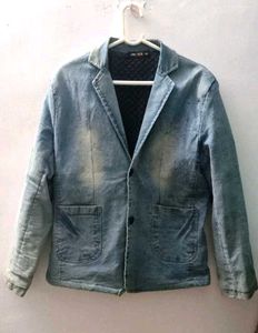 Denim Blazer Jacket