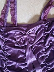 Purple Night Dress