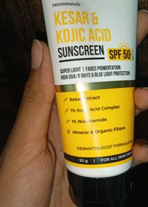 Kesar & Kojic Acid Sunscreen SPF 50+