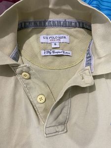 U.S. Polo Assn. Light Yellow Tshirt