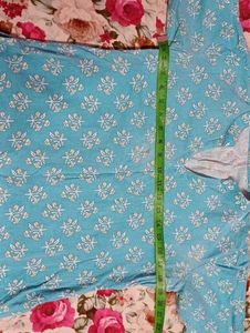 Blue Short Kurti