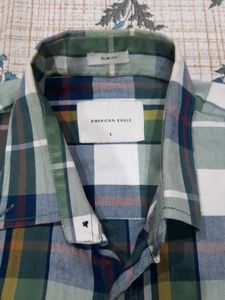 American Eagle Plaid Shirt
