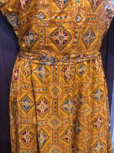 Festivies Ethenic Dress With Belt
