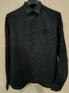 Plain Black Shirt From Blackberrys