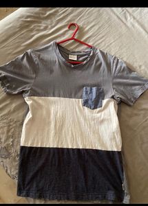 Jack and Jones colour block tee