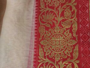 Elegant Striped Saree