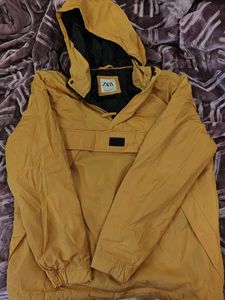 Zara Mens Trendy Mustard Jacket