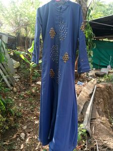 Blue Party Wear Gown For Girls