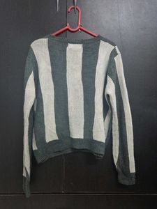 Striped Knit Sweater