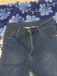 Dark Blue Denim Jeans