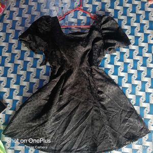 Black Mini Party Dress