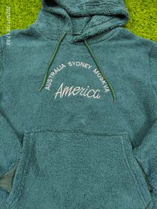 New Imported Bhalu Fleece Hoodie