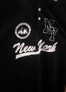 Black Polo T-Shirt | Unisex (Men &amp; Women)