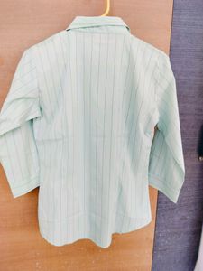 Lime Green Colour Formal Shirt