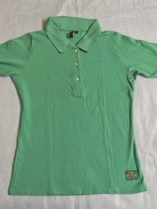 🆕 Cult Green Polo T Shirt