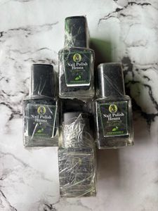 Black Henna Nail Polish