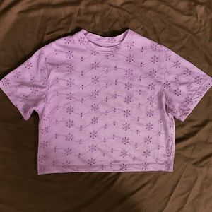🎀Levender Cotton Top