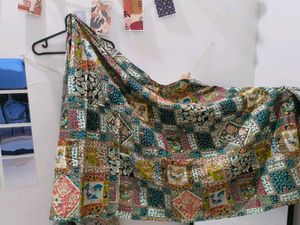 Vintage Patchwork Scarf