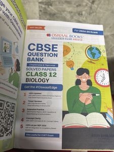 Oswaal CBSE Class 12 Biology