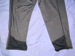 Gray Capri Leggings