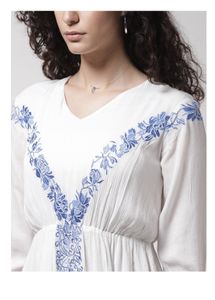 MADAME Embroidered Dress