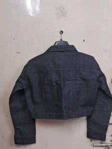 Denim Cropped Jacket