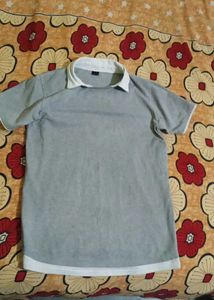 Gray Polo Shirt