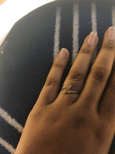 Heart & Arrow Gold Ring