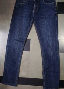 Men's Dark Wash Denim Jeans