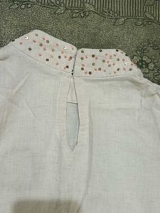 Embroidered Floral Top